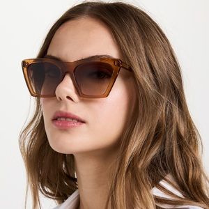 Illesteva Lisbon Sunglasses Cider Brown *NEW* Never Worn